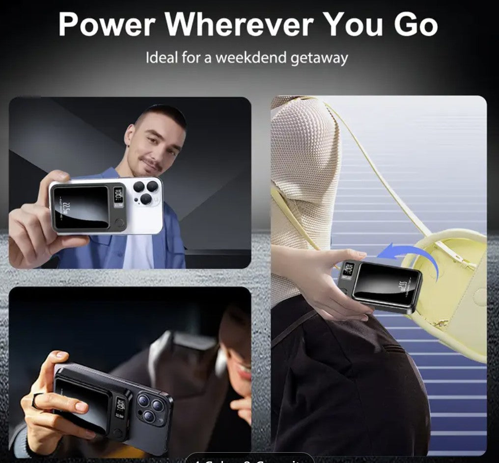 Portable Magnetic Fast Charging Power Bank