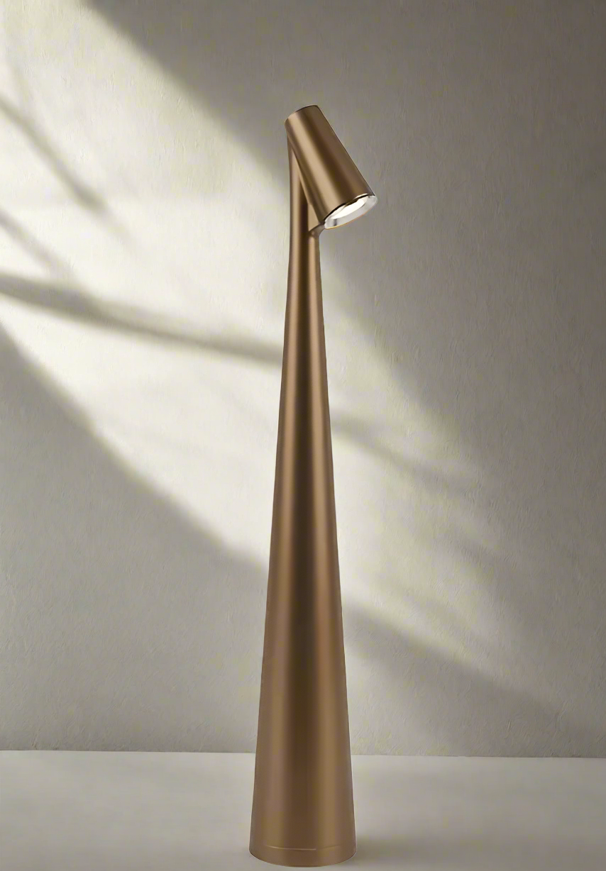 Rechargeable LED Touch-Control Table Lamp with Three Adjustable Colors
